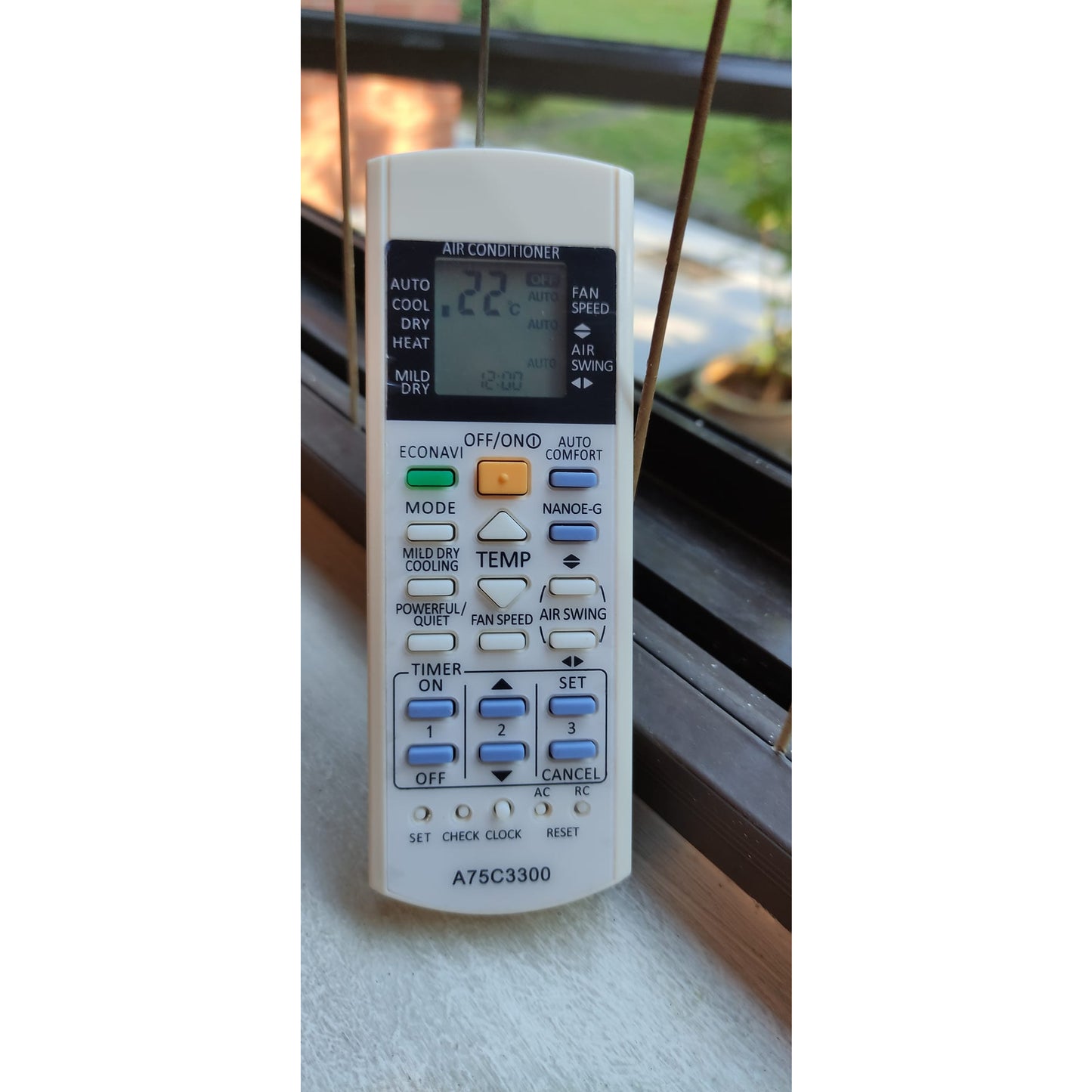 for Panasonic Aircon Remote Control Singapore Replacement